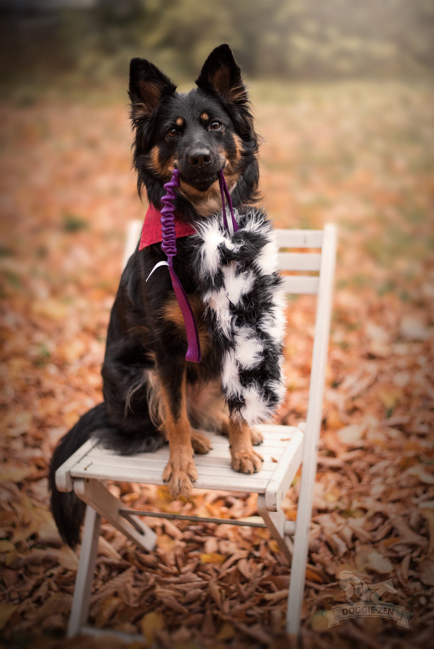 Doggie-Zen Knitrende godbitlomme
