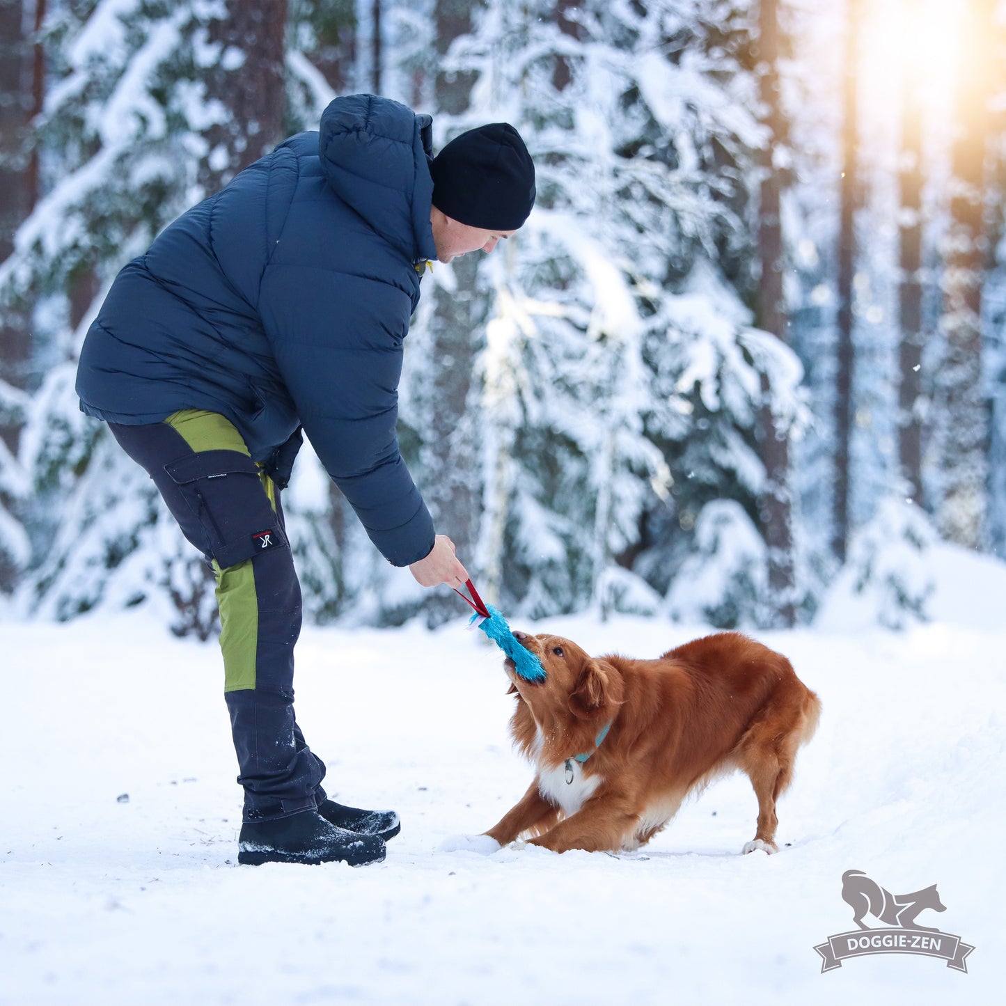 Doggie-Zen Lommeleke med pip