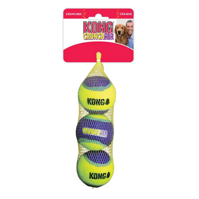 KONG Crunch Air Ball 3pk