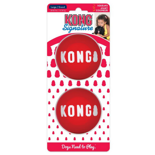 Kong Signature Ball 2 pk