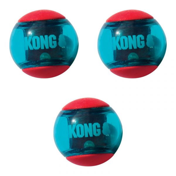 Kong Squeezz Action Ball - 3pk S