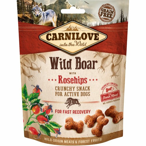Carnilove crunchy snack Wild boar with rosehips