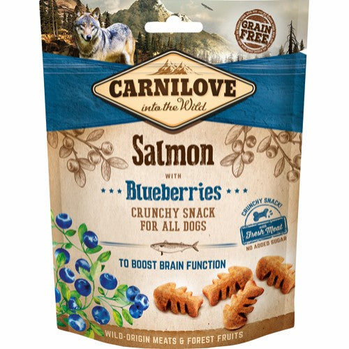 Carnilove crunchy snack Salmon with blueberries