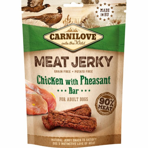 Carnilove Jerky Chicken with Pheasant