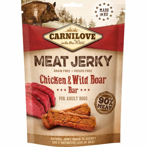 Carnilove Jerky Chicken & Wild Boar