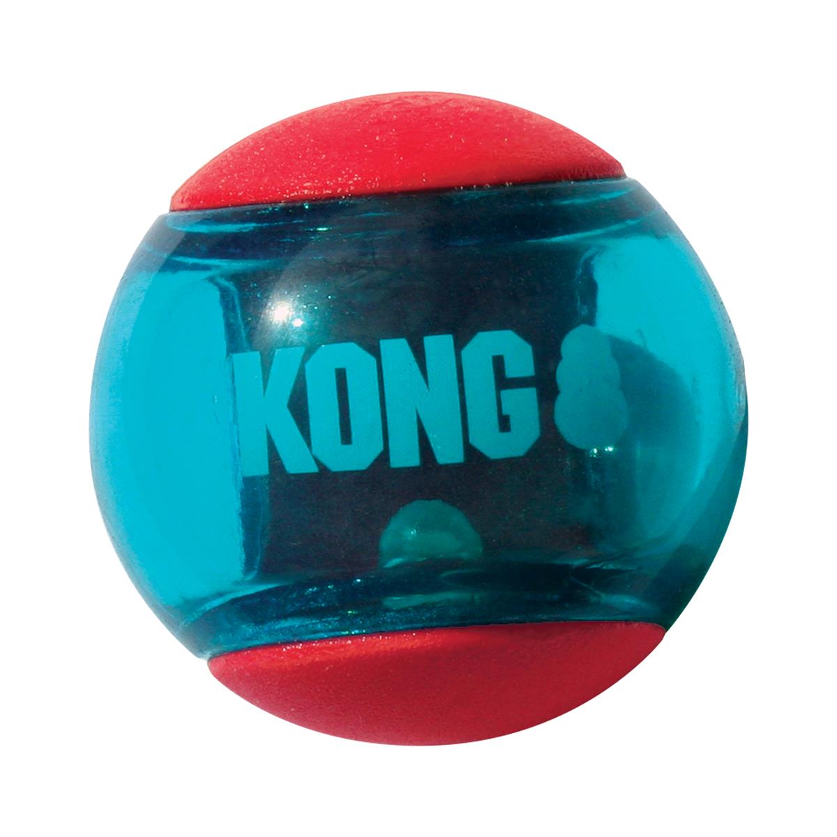 Kong Squeezz Action Ball - 3pk M